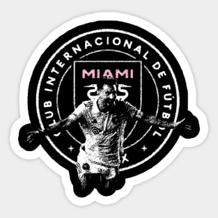 Messi Inter Miami CF Sticker